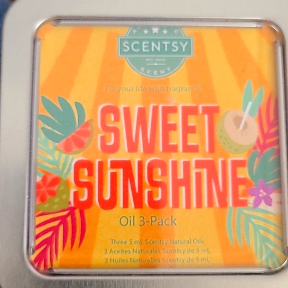 Scentsy 3 pac oils